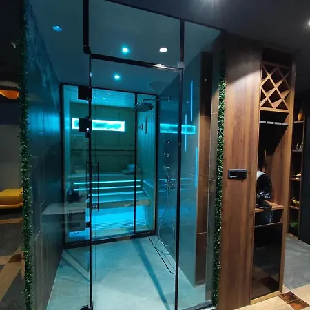Smart Luxury Penthouse - Private Sauna, Hot-tub, Cinema At The Location In * Skopje