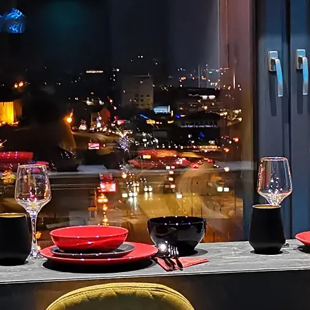Smart Luxury Penthouse - Private Sauna, Hot-tub, Cinema At The Location In Skopje