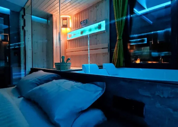 Smart Luxury Penthouse - Private Sauna, Hot-tub, Cinema At The Location In *