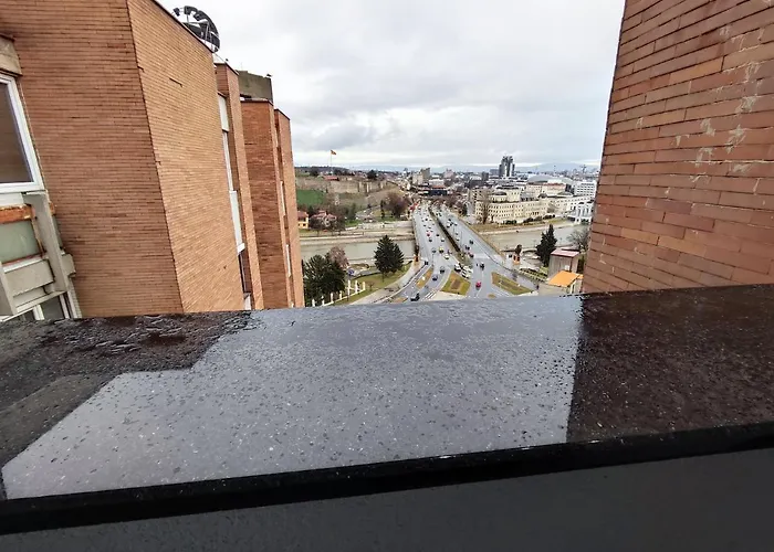 Smart Luxury Penthouse - Private Sauna, Hot-tub, Cinema At The Location In * Skopje