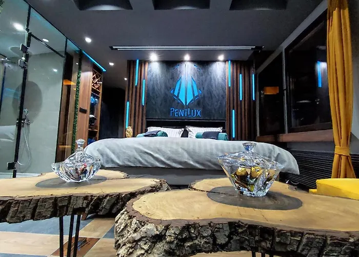 Appartement Smart Luxury Penthouse - Private Sauna, Hot-tub, Cinema At The Location In *