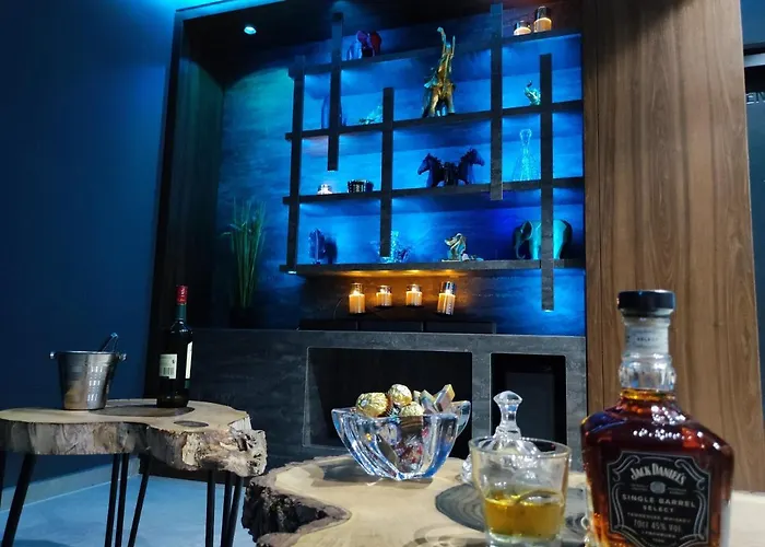 Apartment Smart Luxury Penthouse - Private Sauna, Hot-tub, Cinema At The Location In Skopje