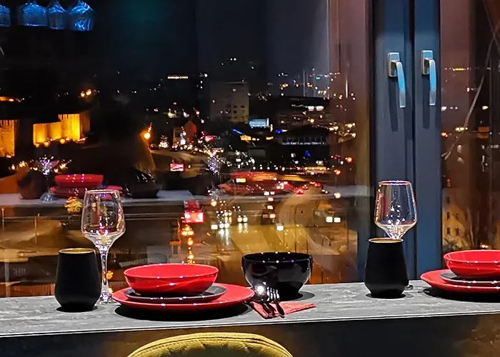 Smart Luxury Penthouse - Private Sauna, Hot-tub, Cinema At The Location In Skopje